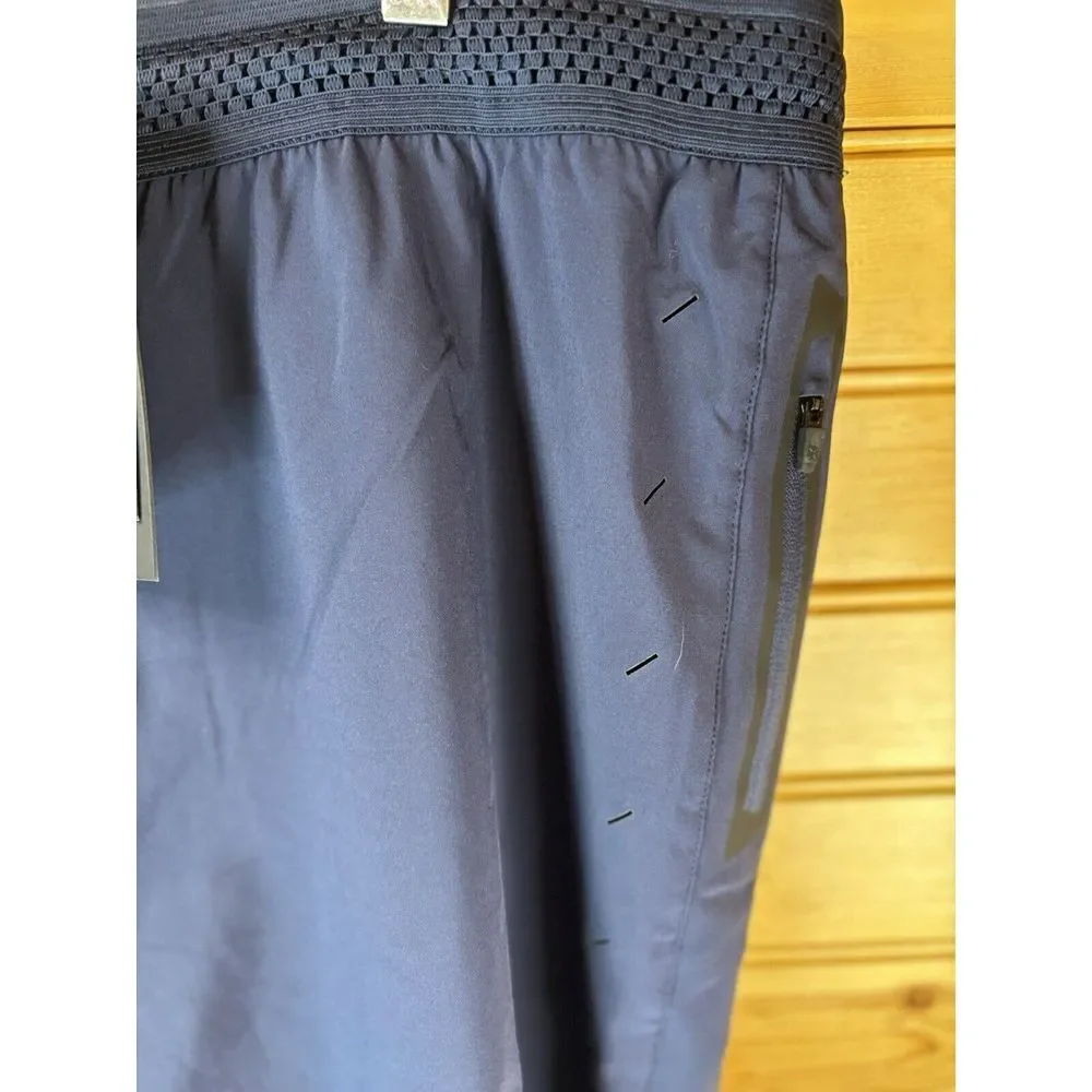 Ten Thousand Lined Session Athletic Shorts Men's 2XL XXL Navy Blue 7